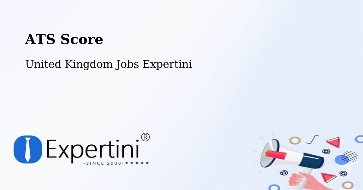 Resume ATS Score & Job Description Match Tool – Daventry - United Kingdom Jobs Expertini