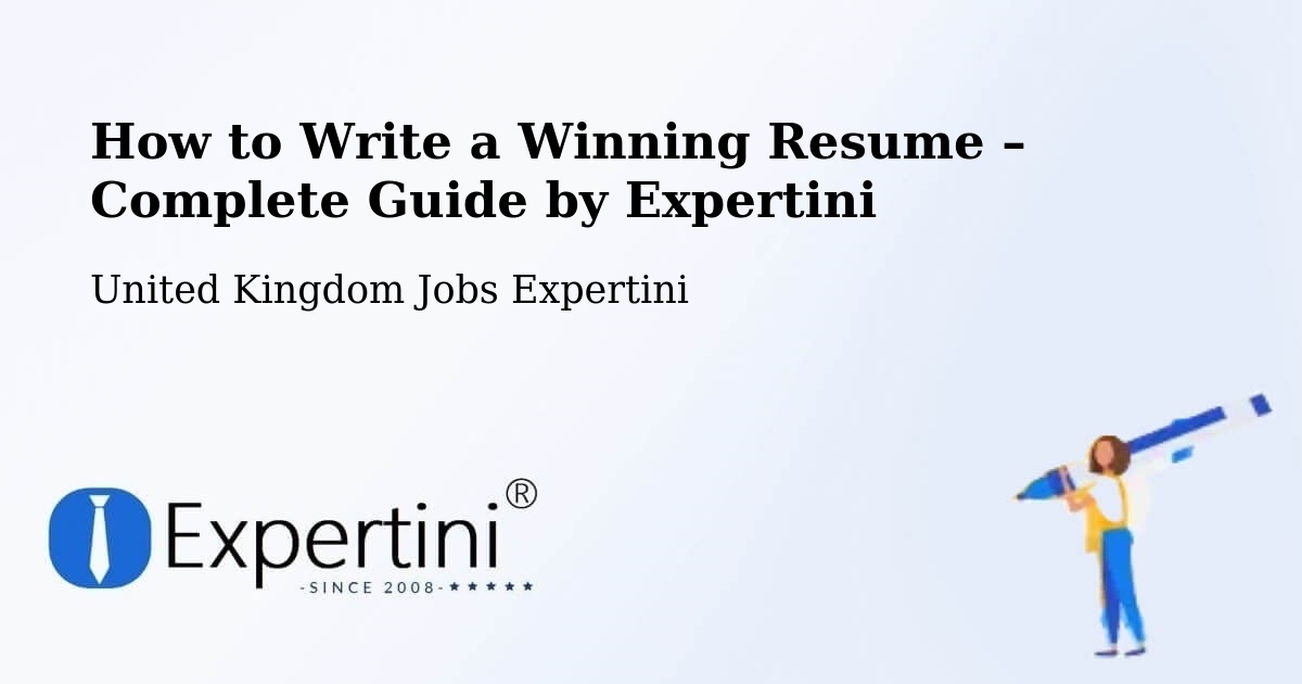 Resume Writing Guide for Job Seekers – Daventry - Daventry, United Kingdom Jobs Expertini
